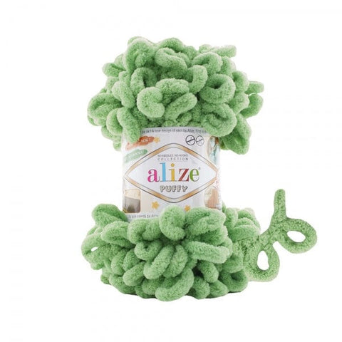 Alize Yarn 103 Alize Puffy Yarn – Super Soft, Chunky Loop Yarn for Hand Knitting