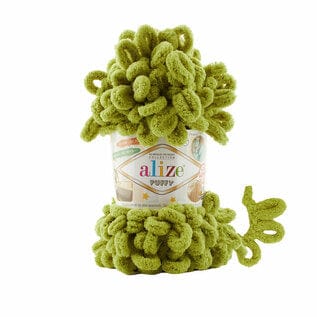 Alize Yarn 11 Alize Puffy Yarn – Super Soft, Chunky Loop Yarn for Hand Knitting