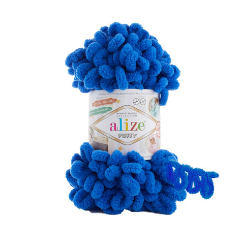 Alize Yarn 141 Alize Puffy Yarn – Super Soft, Chunky Loop Yarn for Hand Knitting