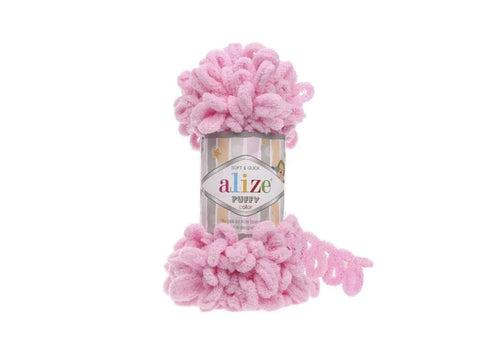 Alize Yarn 185 Alize Puffy Yarn – Super Soft, Chunky Loop Yarn for Hand Knitting