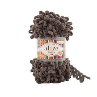 Alize Yarn 305 Alize Puffy Fine Yarn – Lightweight Loop Yarn for Detailed Hand Knitting