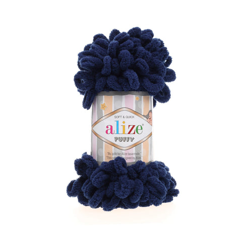 Alize Yarn 58 Alize Puffy Yarn – Super Soft, Chunky Loop Yarn for Hand Knitting