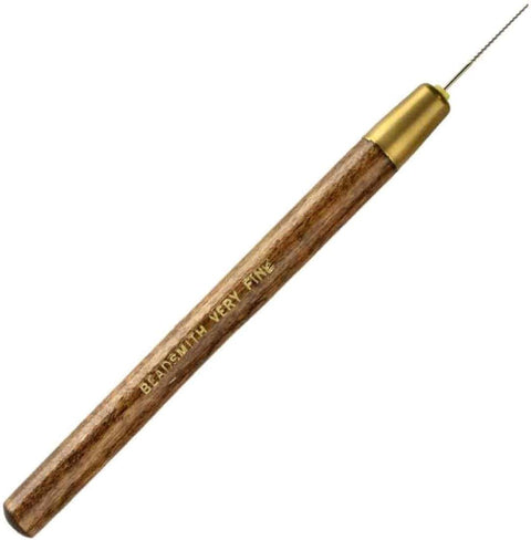 BeadsBalzar Beads & Crafts Beadsmith Bead & Pearl Reamer – Very Fine (0.6mm) for Precision Crafting