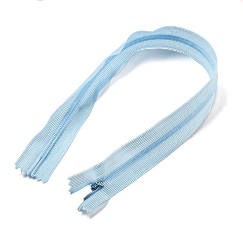 BeadsBalzar Beads & Crafts CYAN Garment Accessories, Nylon Zipper, Zip-fastener Components, 2.5x40cm