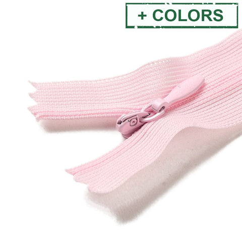 BeadsBalzar Beads & Crafts Garment Accessories, Nylon Zipper, Zip-fastener Components, 2.5x40cm