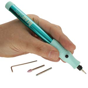 BeadsBalzar Beads & Crafts (MCR03) BEADSMITH MICRO ENGRAVER WITH LETTER STENCILS (1 SET)