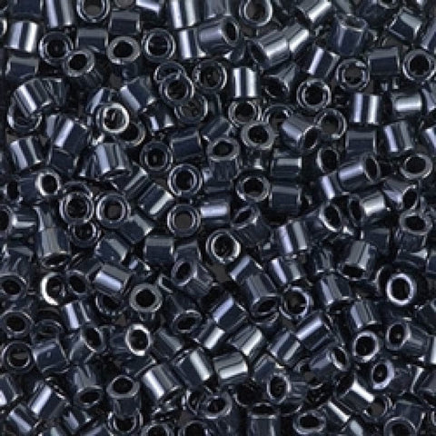 BeadsBalzar Beads & Crafts Miyuki Delica 8/0 Gunmetal (DBL0001)