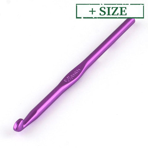 BeadsBalzar Beads & Crafts Random Color Aluminum Crochet Hooks – Smooth & Lightweight for Effortless Crocheting