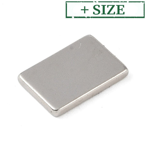 BeadsBalzar Beads & Crafts Rectangle Magnets, Office Magnets, Whiteboard Magnets, Sturdy Magnets, Platinum