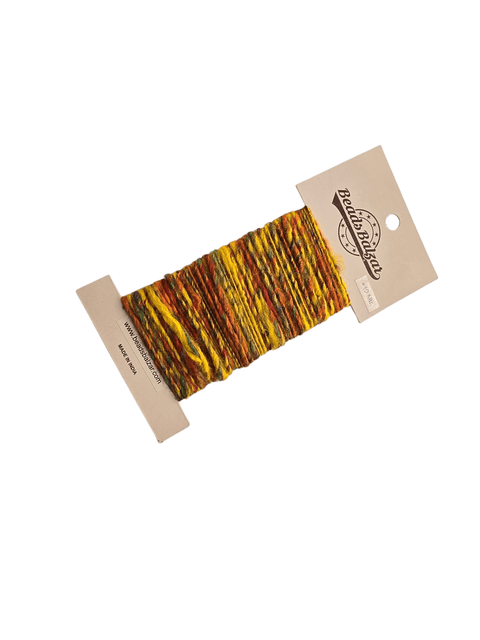 BeadsBalzar Beads & Crafts YELLOW Fabric Frayed Cotton cord