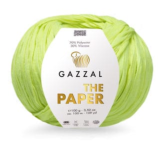BeadsBalzar Craft Store 3950 Gazzal The Paper Yarn – Eco-Friendly Raffia-Style Yarn for Bags, Hats & Decor