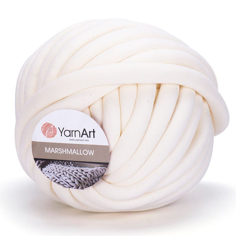 BeadsBalzar Craft Store 903 YarnArt Marshmallow Yarn | Super Chunky Chenille for Knitting & Crochet