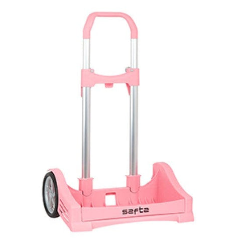 BeadsBalzar Craft Store Evolution Backpack Cart – Pale Pink for School & Travel