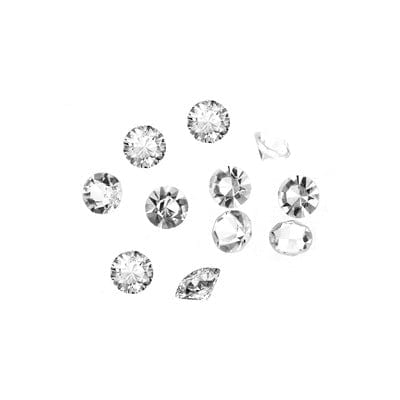 BeadsBalzar Craft Store Glass Rhinestone Cabochons, DIY Accessories for Jewelry Pendant Making, Diamond Shape, Crystal