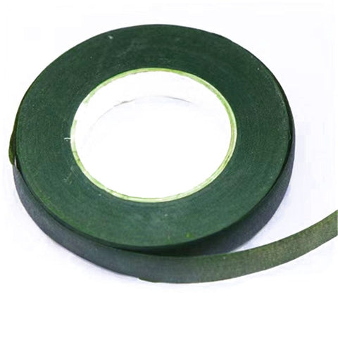 BeadsBalzar Craft Store GREEN Red Paper Floral Tape – Stem Wrap for Bouquets, Fresh Flowers & DIY Floral Crafts