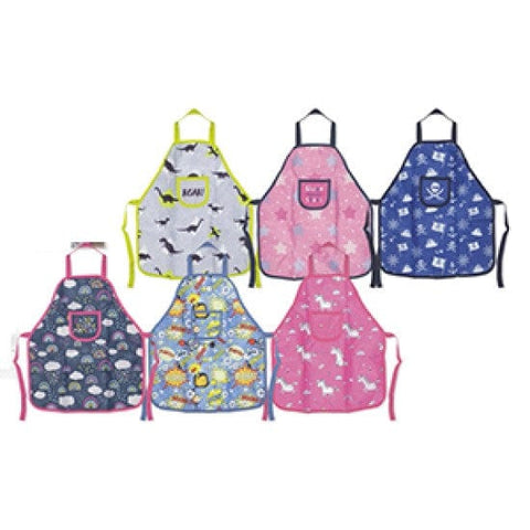BeadsBalzar Craft Store Kids Apron with Fun Designs – Adjustable & Easy to Clean