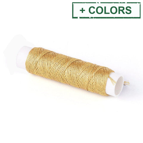 BeadsBalzar Craft Store Round Waxed Polyester Twisted Cord 0.35mm, Micro Macrame Cord, for Leather Projects, Bookbinding