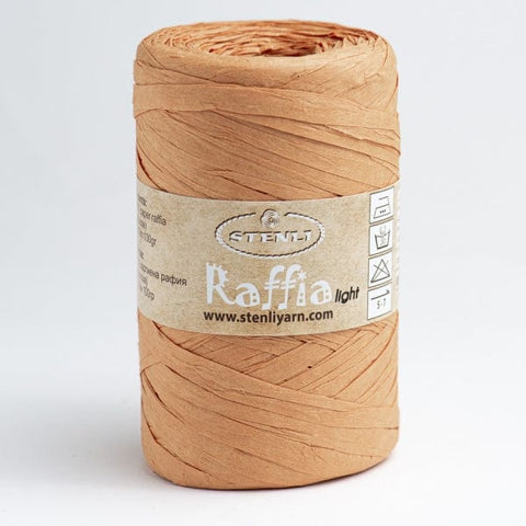 BeadsBalzar Craft Store Stenli Yarns Raffia Light – Paper Yarn for Crochet, Knitting & Weaving