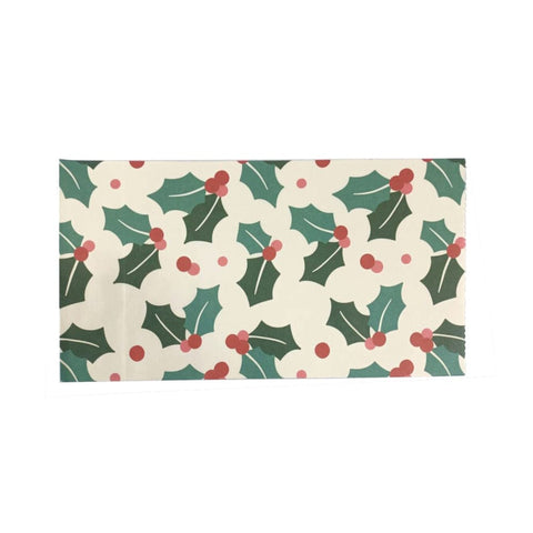 BeadsBalzar Craft Store TREES Christmas Theme Rectangle Paper Bags, No Handle, for Gift & Food Package 12x7.5x23cm