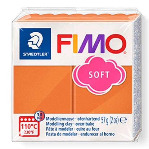 Staedtler COGNAC Staedtler FIMO Soft 57g – Oven-Bake Polymer Clay for Crafting & Sculpting