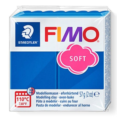 Staedtler PACIFIC BLUE Staedtler FIMO Soft 57g – Oven-Bake Polymer Clay for Crafting & Sculpting