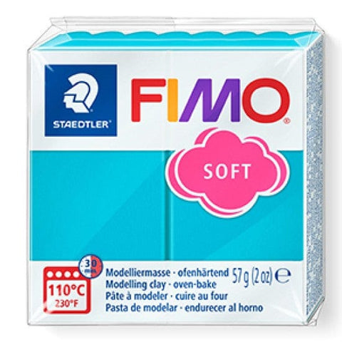 Staedtler PEPPERMINT Staedtler FIMO Soft 57g – Oven-Bake Polymer Clay for Crafting & Sculpting