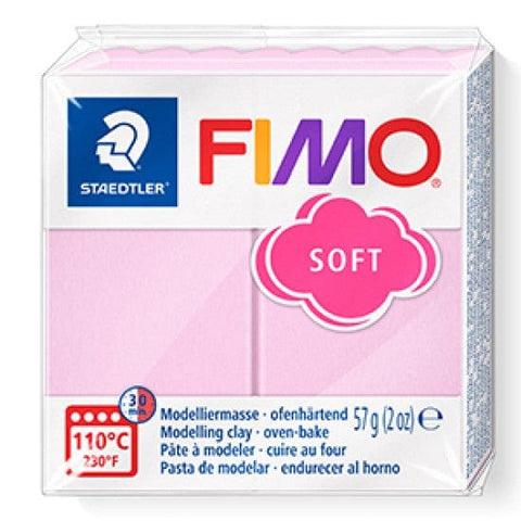 Staedtler ROSE Staedtler FIMO Soft 57g – Oven-Bake Polymer Clay for Crafting & Sculpting