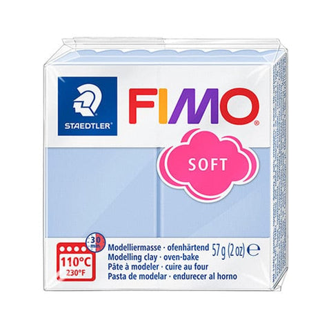 Staedtler SERENITY BLUE Staedtler FIMO Soft 57g – Oven-Bake Polymer Clay for Crafting & Sculpting