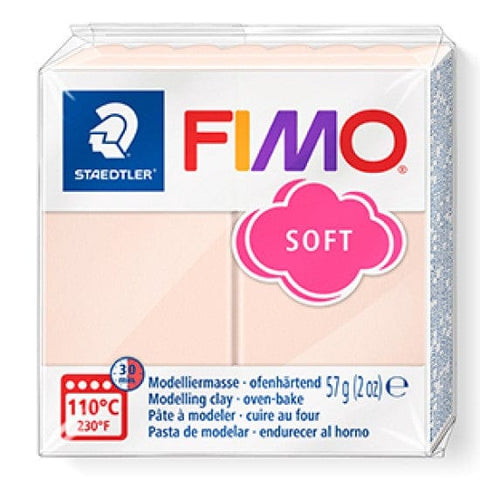 Staedtler SKIN LIGHT Staedtler FIMO Soft 57g – Oven-Bake Polymer Clay for Crafting & Sculpting