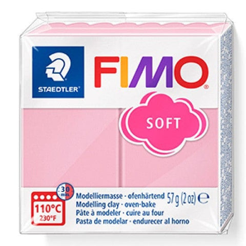 Staedtler STRAWBERRY CREAM Staedtler FIMO Soft 57g – Oven-Bake Polymer Clay for Crafting & Sculpting