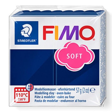 Staedtler WINDSOR BLUE Staedtler FIMO Soft 57g – Oven-Bake Polymer Clay for Crafting & Sculpting
