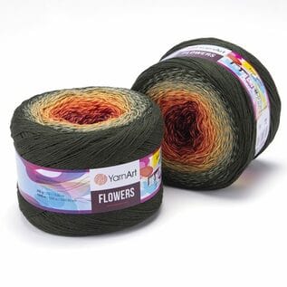 Yarnart 302 YarnArt Flowers – Stunning Gradient Yarn for Knitting and Crochet