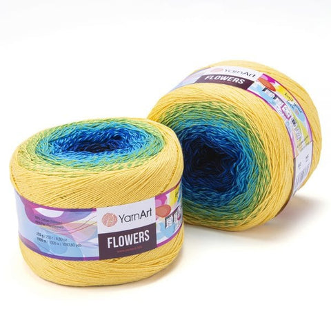 Yarnart 304 YarnArt Flowers – Stunning Gradient Yarn for Knitting and Crochet