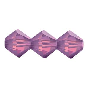 BeadsBalzar Beads & Crafts AMYTHYST OPAL (MC30204AMYOP) (MC30204-X) PRECIOSA M.C. BICONE 4MM (+/- 144 PCS)