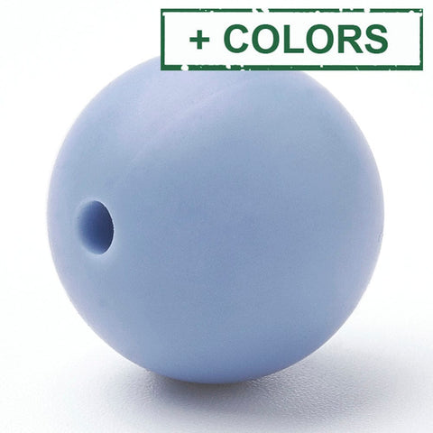 BeadsBalzar Beads & Crafts (BR7245-X) Food Grade Environmental Silicone Chewing Beads For Teethers 8~10mm (10 PCS)