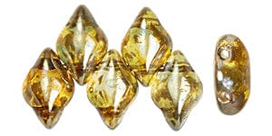 BeadsBalzar Beads & Crafts (GDU-RB00030) GEMDUO 8 x 5mm Transparent - Rembrandt