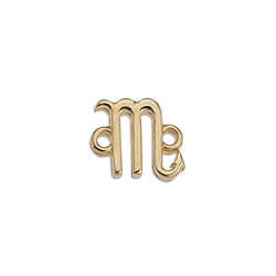 BeadsBalzar Beads & Crafts (GQZ7161G) SCORPIO (GQZ7161X) Zodiac signs Capricorn with 2 rings about 12-15MM (3 PCS)