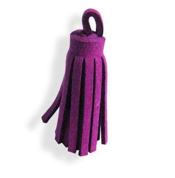 BeadsBalzar Beads & Crafts (GT5314X) Tassel Artificial Suede 30mm (& COLORS) (4 PCS)