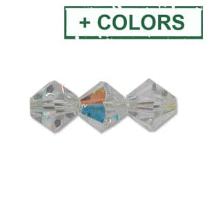 BeadsBalzar Beads & Crafts (MC30206-X) PRECIOSA BICONE 6MM (+/- 72 PCS)