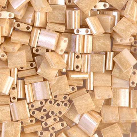 BeadsBalzar Beads & Crafts (MTL-0593) MIYUKI TILA BEADS LT.CARAMEL CEYLON