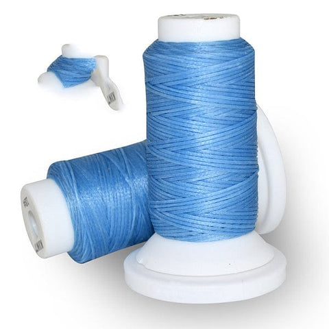 BeadsBalzar Beads & Crafts (WC7001-A18) CORNBLUE (WC7001-X) Waxed Polyester Cord, 0.8mm (50 METS)