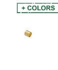 1.9x1.9mm  Brass End Cap Cylinder Crimp Φ1,7mm 1.9x1.9mm  Brass End Cap Cylinder Crimp Φ1,7mm