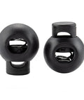1-Hole Iron Spring Loaded Plastic Round Buckle Cord Toggle Lock Stoppers Luggage Backpack Straps, Survival Bracelet Clasps, 18x22mm 1-Hole Iron Spring Loaded Plastic Round Buckle Cord Toggle Lock Stoppers Luggage Backpack Straps, Survival Bracelet Clasps, 18x22mm