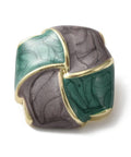 Square 20.5x20.5x10mm Hole 2mm 1-Hole Zinc Alloy Enamel Shank Buttons - Choose Style 1-Hole Zinc Alloy Enamel Shank Buttons - Choose Style