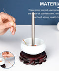 10Pcs 304 Stainless Steel Bent Beading Needles, Jewelry Tools 10Pcs 304 Stainless Steel Bent Beading Needles, Jewelry Tools