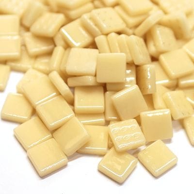 CREAM 12mm Recycled Sintered Glass Mosaic Tiles 12mm Recycled Sintered Glass Mosaic Tiles
