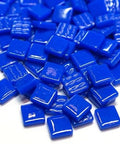 BRILLIANT BLUE 12mm Recycled Sintered Glass Mosaic Tiles 12mm Recycled Sintered Glass Mosaic Tiles