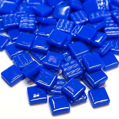 BRILLIANT BLUE 12mm Recycled Sintered Glass Mosaic Tiles 12mm Recycled Sintered Glass Mosaic Tiles