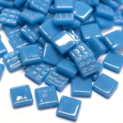 LAKE BLUE 12mm Recycled Sintered Glass Mosaic Tiles 12mm Recycled Sintered Glass Mosaic Tiles