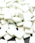 OPAL WHITE 12mm Recycled Sintered Glass Mosaic Tiles 12mm Recycled Sintered Glass Mosaic Tiles